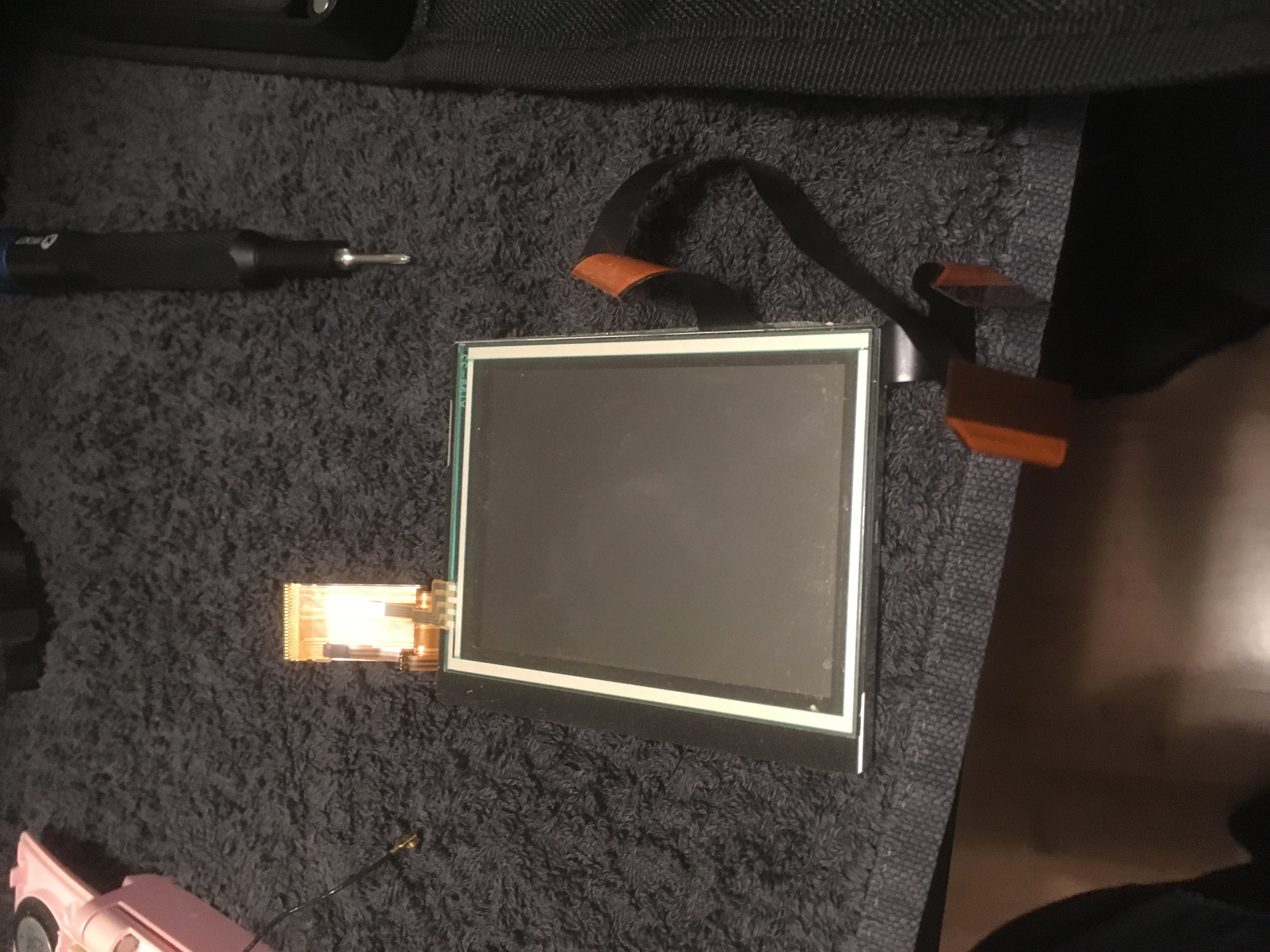 the top screen unit
