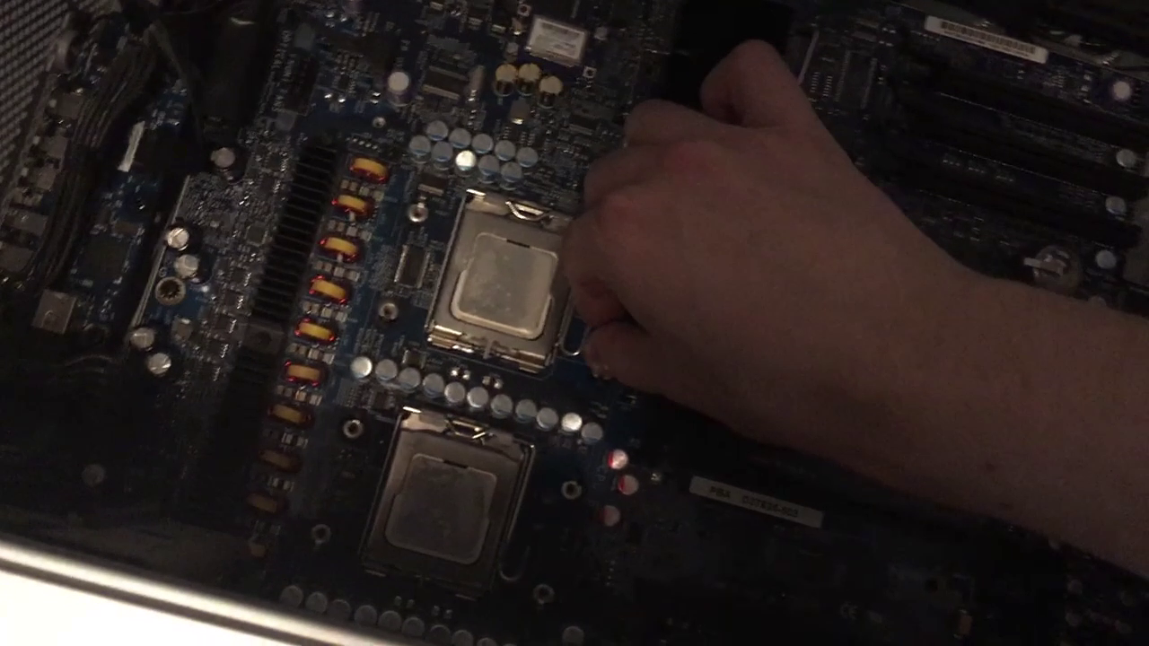 removing the CPUs