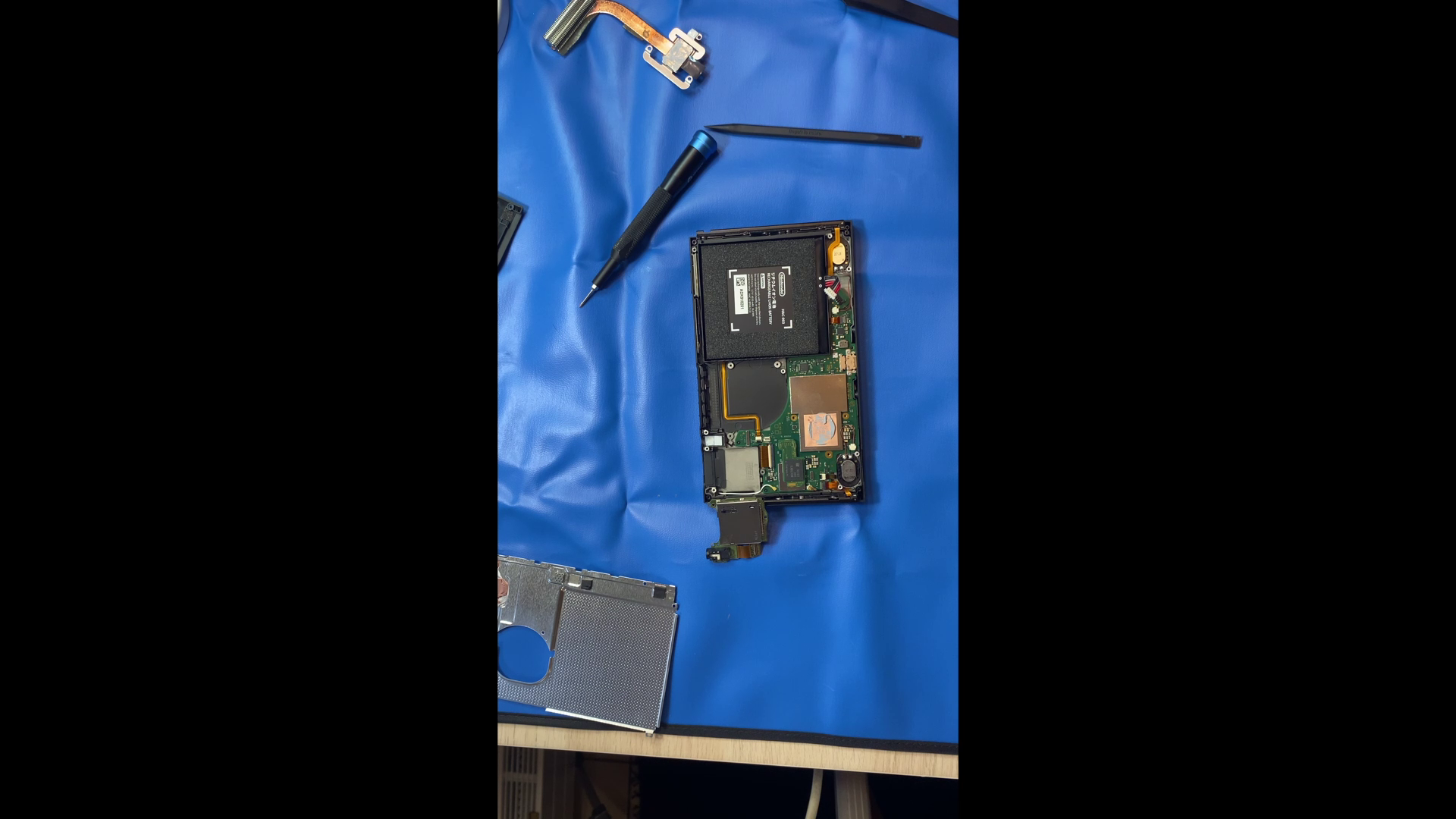 disassembled Switch