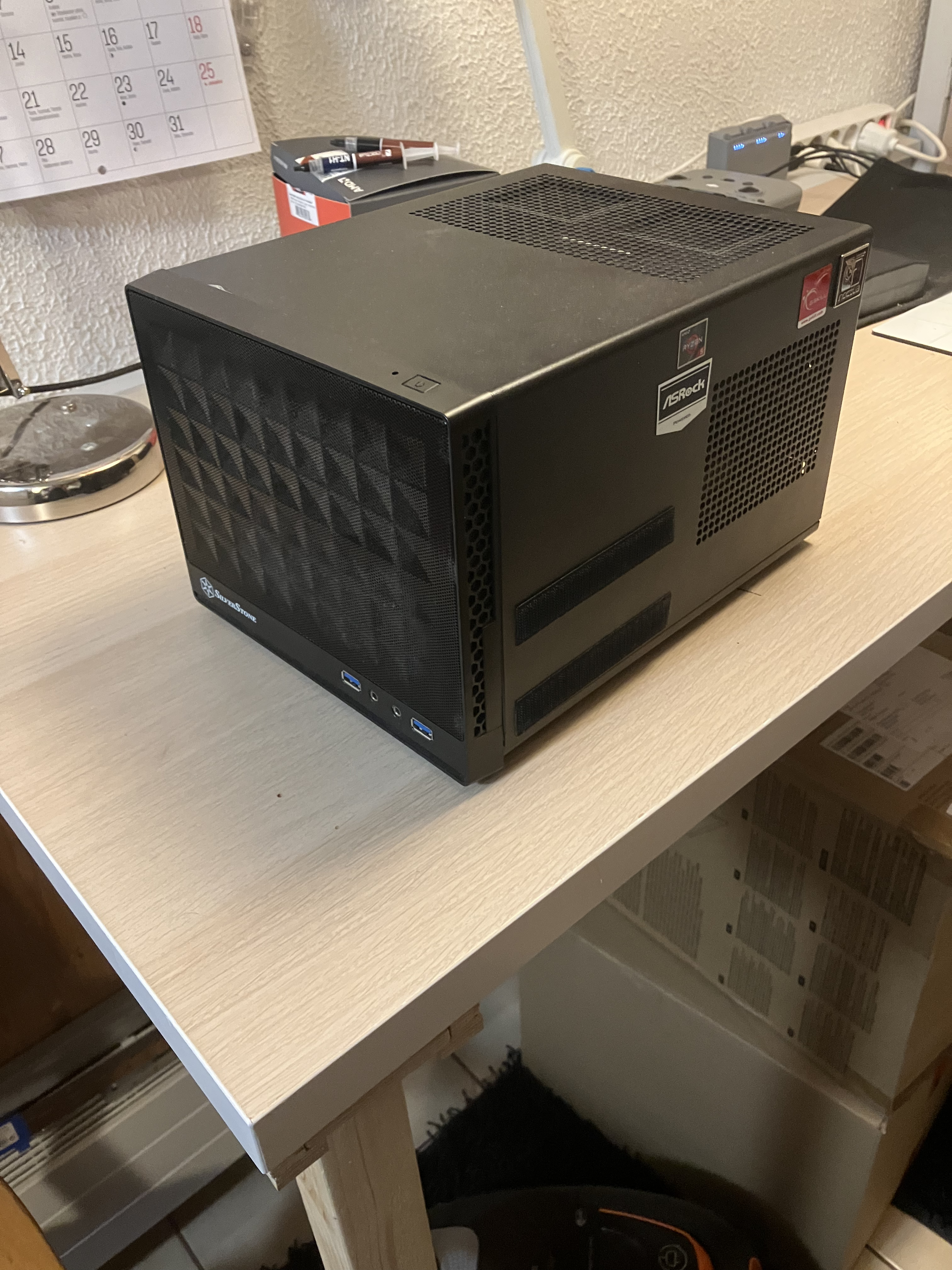the PC after a year of heavy-duty service
