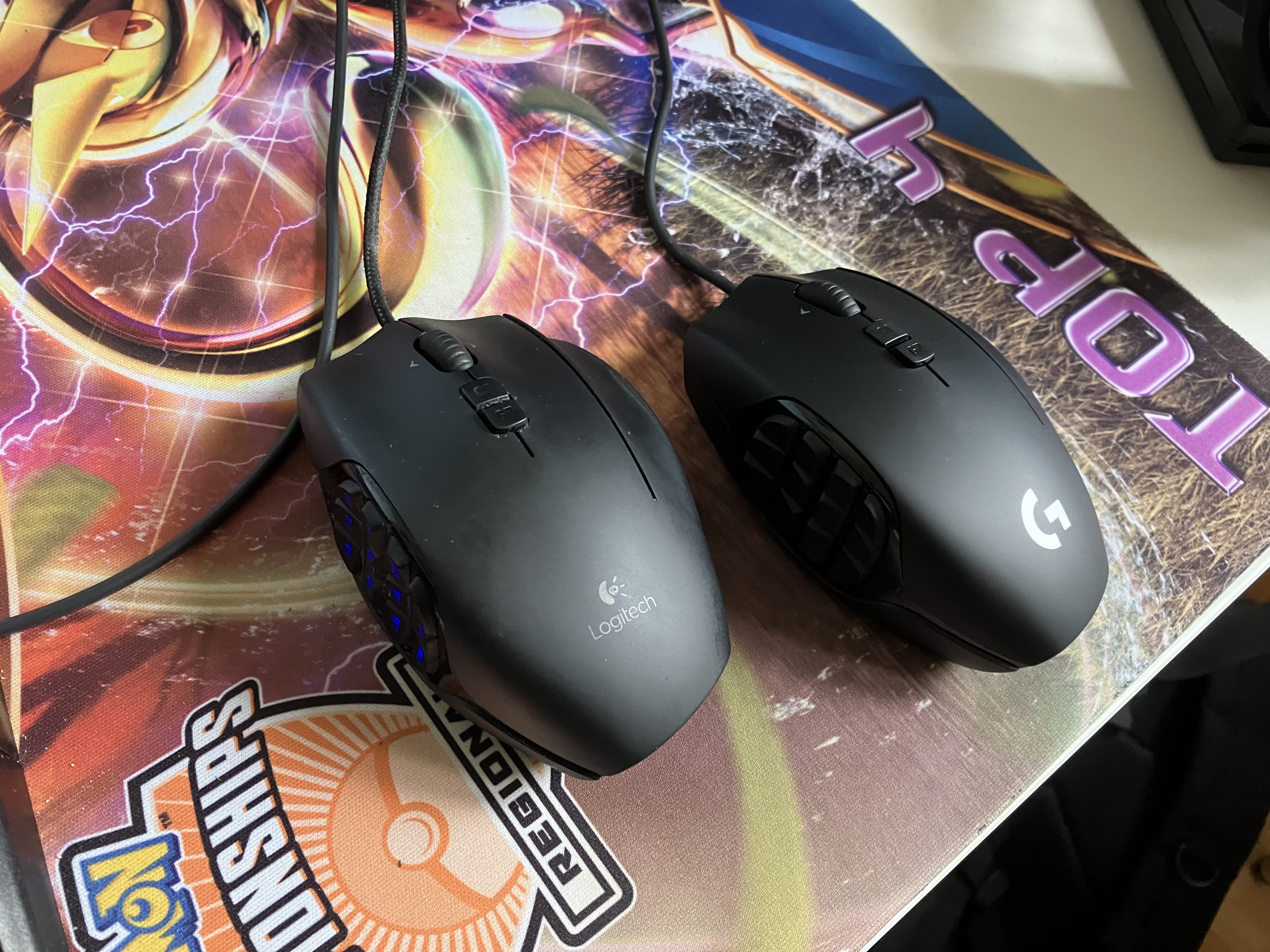 two G600 mice