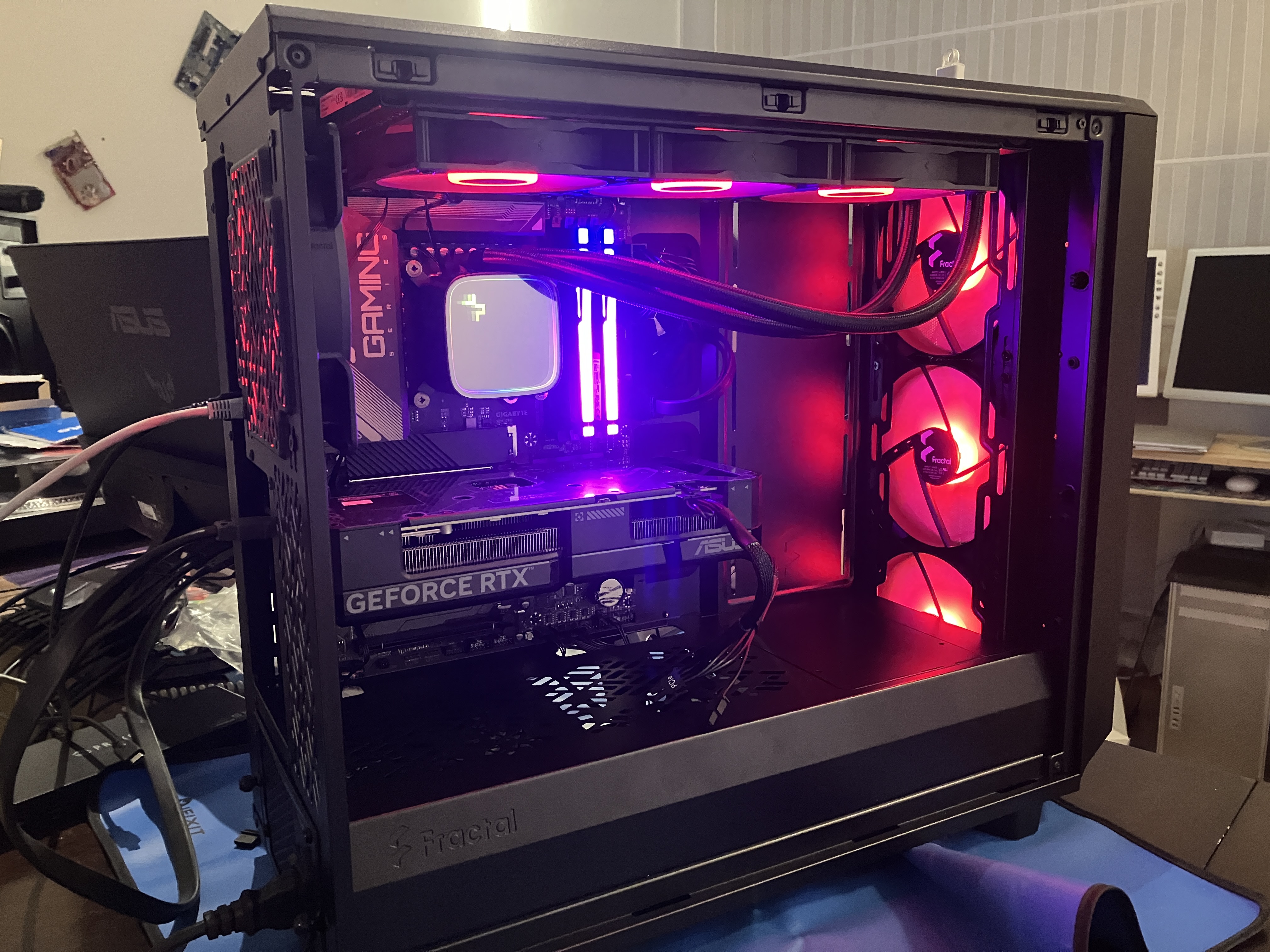 the finished build