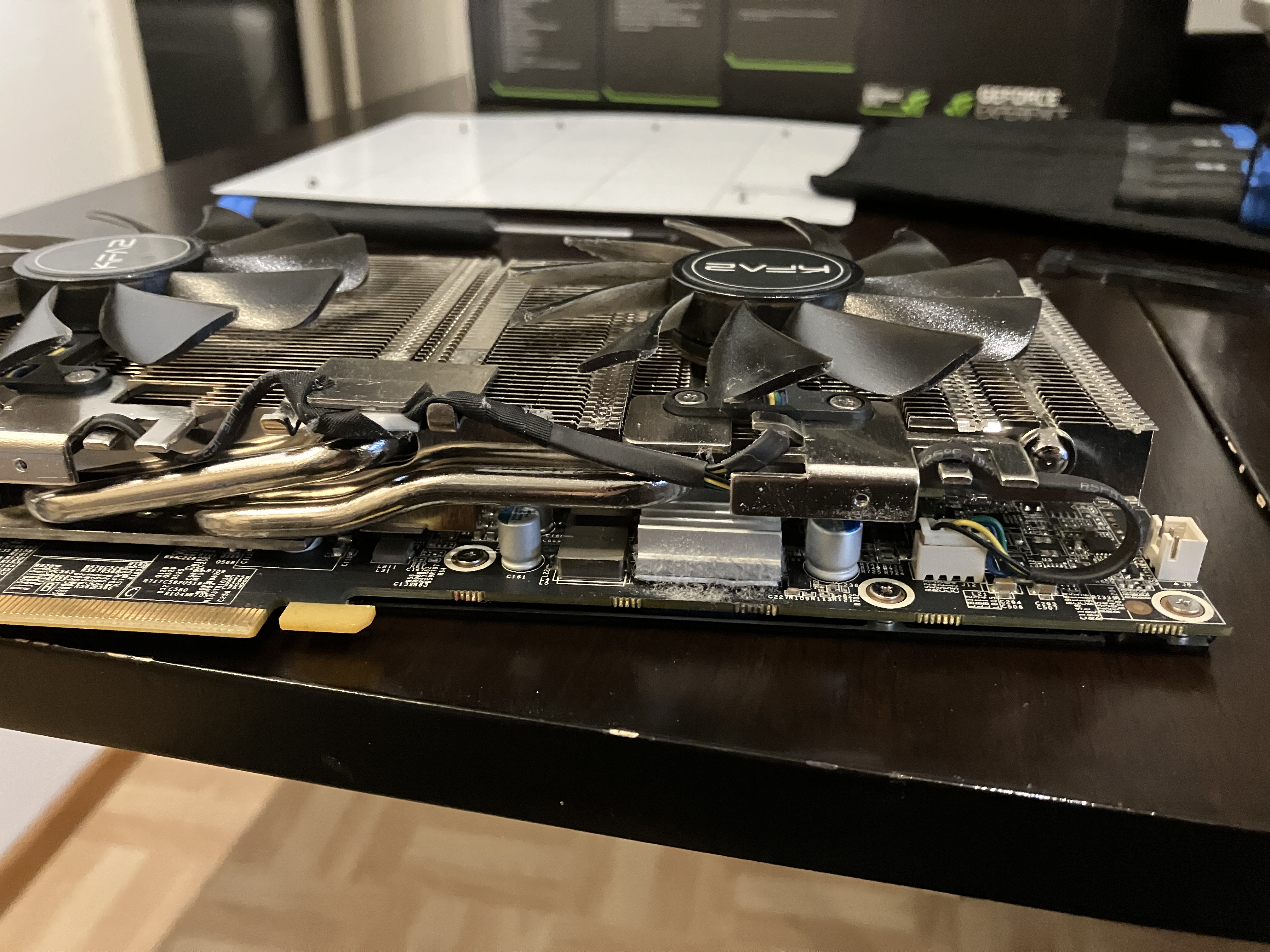 replacing the GPU fans